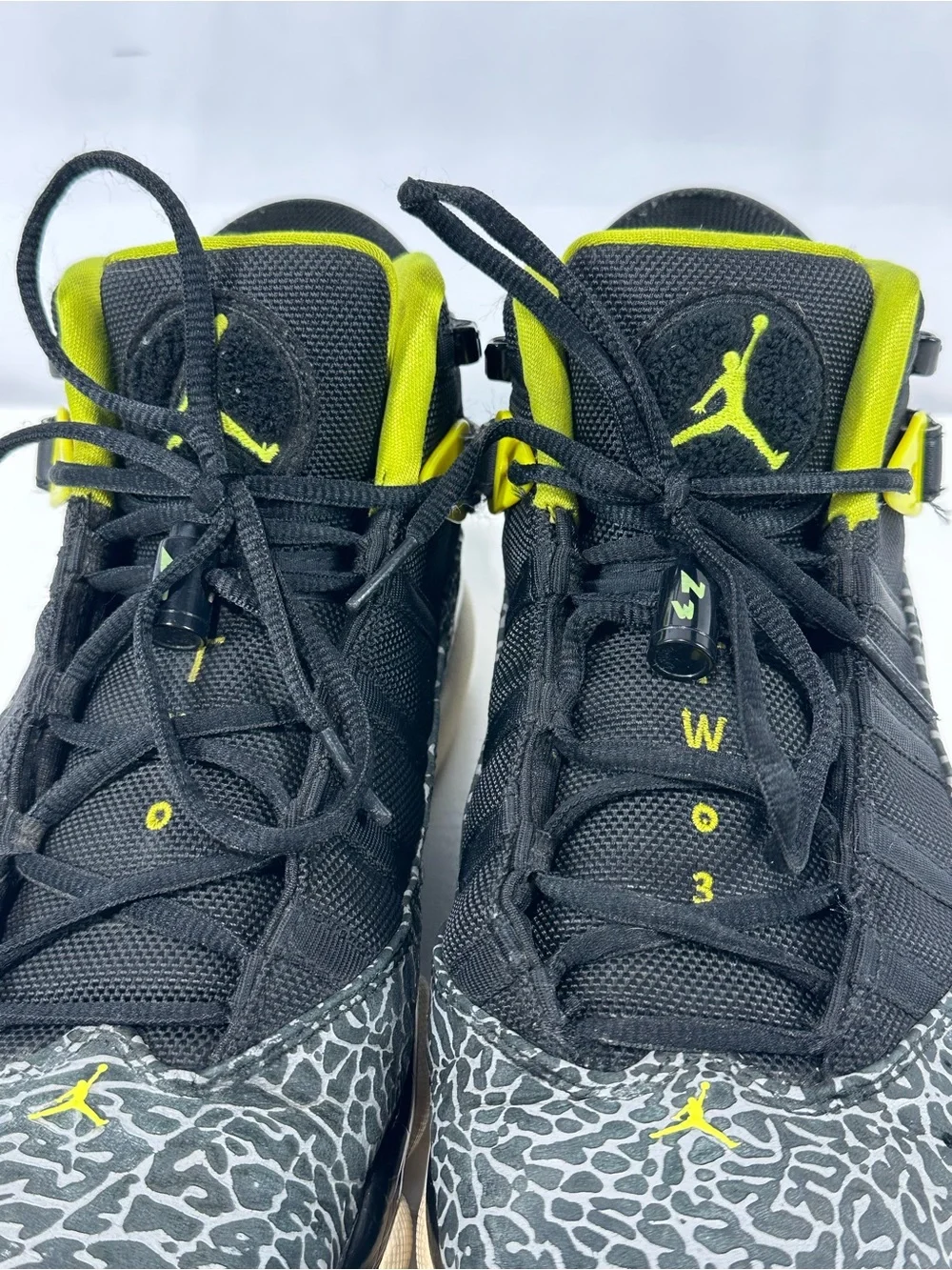 #370 Jordans 6 Rings Black/Venom Men’s Sz 8.5